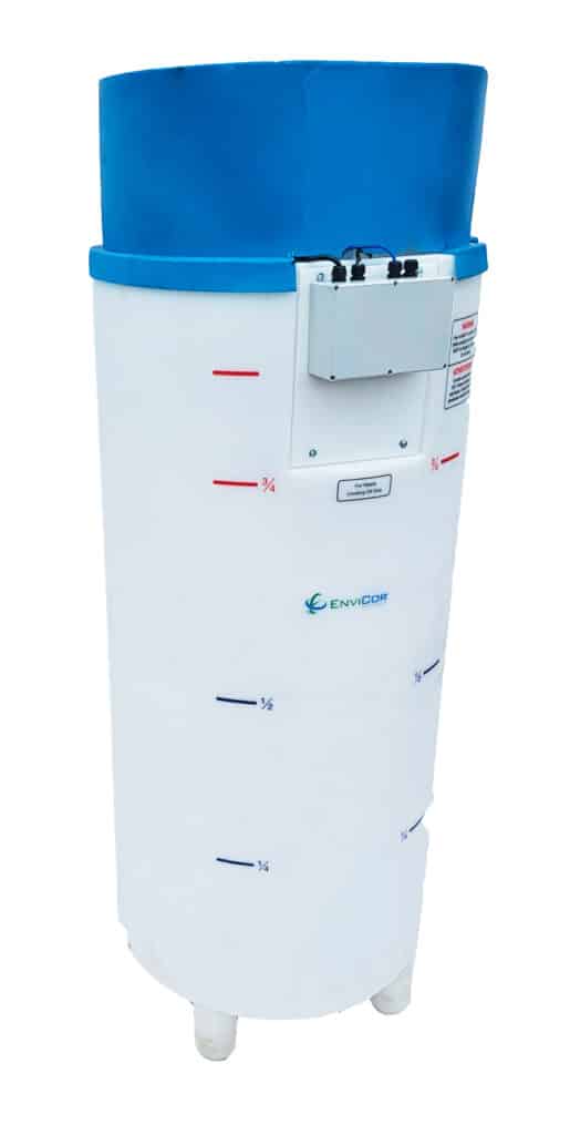 automated cooking oil recycling tank